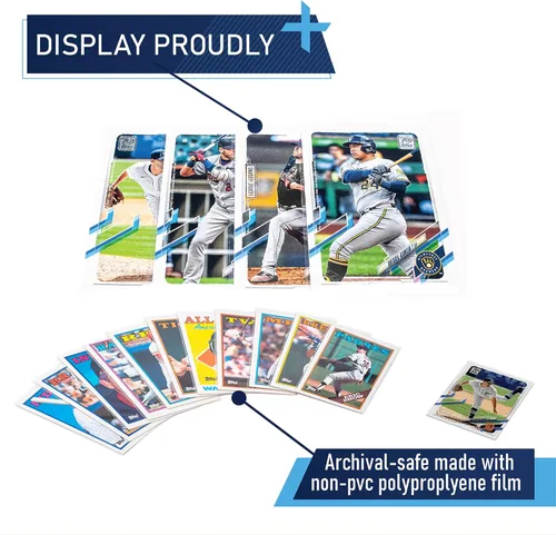 Vista 9 de Fundas para tarjetas, fundas de centavo. Fundas para tarjetas de béisbol. Funda suave para tarjetas de intercambio. Fundas de centavo para tarjetas