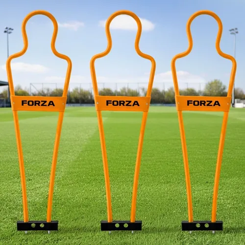 Vista 14 de FORZA Mini maniquí de fútbol de flujo de aire Azul cielo