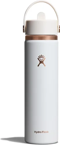Vista 51 de Hydro Flask Botella de agua – Acero inoxidable aislado – Tapa flexible con popote de boca ancha, antiderrames, a prueba de fugas y recargable