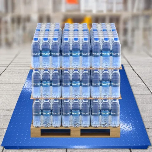 Vista 4 de Escala de piso industrial, 60" x 60", 10000LB/1LB, PEC Enfoque en la industria por 60 años