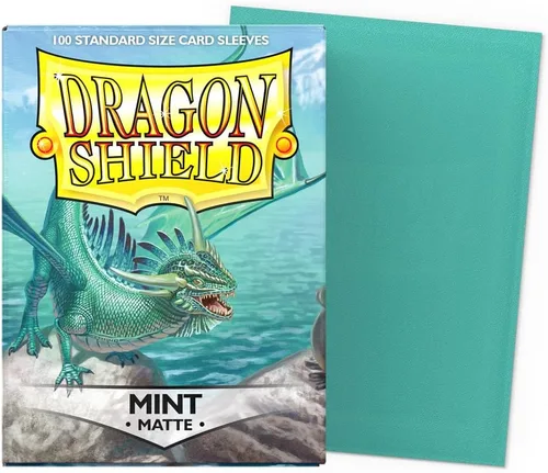 Vista 2 de Dragon Shield Fundas para cartas de tamaño estándar mate 100 unidades - Fundas TCG premium suaves y resistentes Compatibles con Pokémon, Flesh