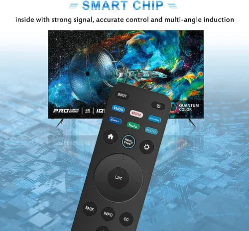Vista 6 de Mando a distancia universal XRT260 para todos los televisores inteligentes VIZIO Smartcast D-Series M-Series P-Series V XRT140 XRT136 Reemplazo