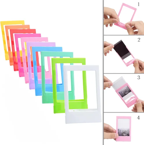 Vista 6 de Sunmns Kit de accesorios compatible con cámara instantánea Fujifilm Instax Mini 12 11 9 8 90 70, incluye álbum, calcomanías de película, marcos