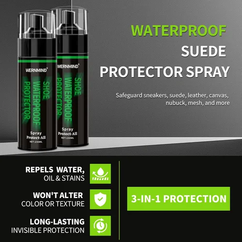 Vista 7 de Suede Nubuck Boots Shoe Cleaner Kit Waterproof protecter Spray