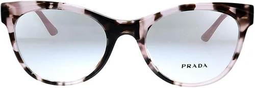 Vista 2 de Prada PR 05WV ROJ1O1 - Lentes de mariposa de plástico rosa Havana de 2008in