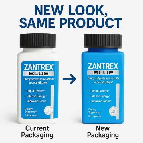 Vista 8 de Zantrex Blue Energy & Thermogenesis Boost Energy Suplemento de pérdida de peso para control del apetito, aumento de la quema de calorías y apoya