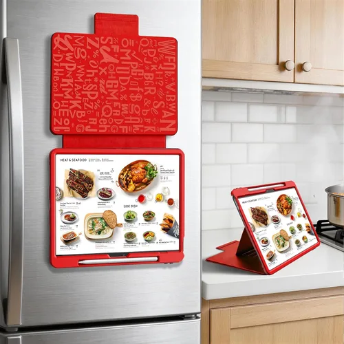 Vista 18 de BLOSOMEET Funda para iPad Air de 11 pulgadas M3 2025 y M2 2024 con protector de pantalla de vidrio templado y soporte para lápiz, funda para iPad