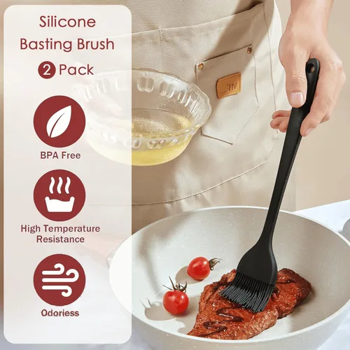 Vista 4 de OMDAR Juego de utensilios de cocina – 6 piezas de utensilios de cocina – Herramientas de cocina esenciales para chefs caseros – Accesorios de cocina
