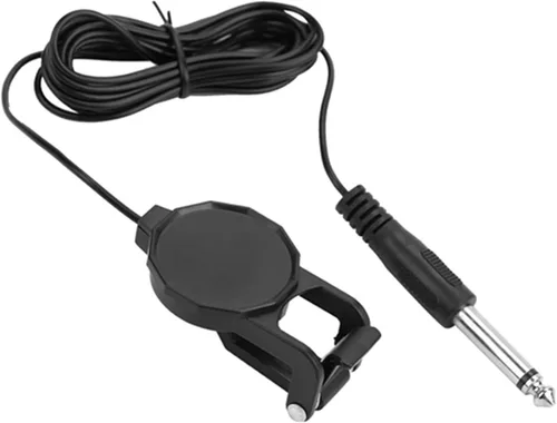 Vista 3 de Pastilla de violín, conector de audio de 0.250 in, micrófono piezoeléctrico para violín, guitarra acústica