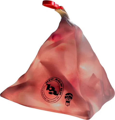 Big Agnes mtnGLO - Luces LED para tienda de campaña y campamento, color rojo, talla única