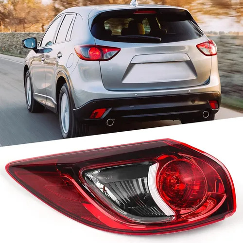 Huray Luz Trasera Izquierda Compatible con Mazda CX-5 2013-2016 Luz de Cola Lámpara de Freno de Repuesto para MA2804111, Lado del Conductor LH