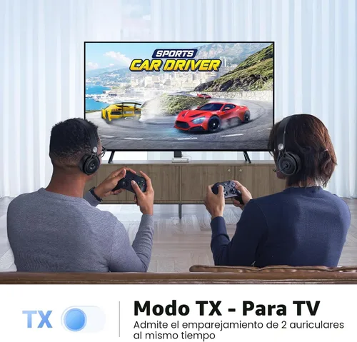 Vista 8 de UGREEN Transmisor Receptor Bluetooth 6.0 para 2 Airpods o Auriculares, Adaptador Bluetooth Inalámbrico 2 en 1 para Viajes en Avión, Esenciales