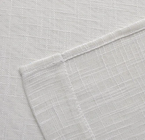 Vista 8 de Cortinas para sala de estar de 2 paneles (2 x 37 pulgadas de ancho), cortinas con textura de lino, con ojales, de la marca Miuco