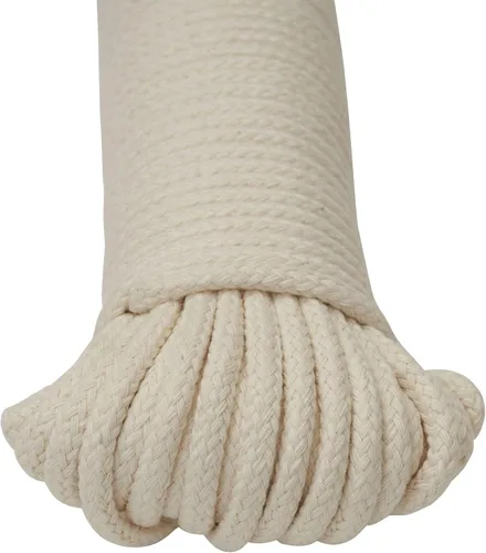 Vista 5 de Cuerda de algodón para colgar la ropa Household Essentials, 3/16 pulgadas, Algodón, 100