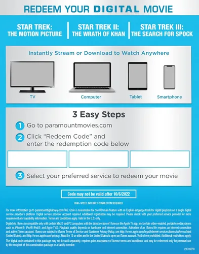 Vista 4 de Star Trek 10-Movie Stardate Collection (Blu-ray + Digital)