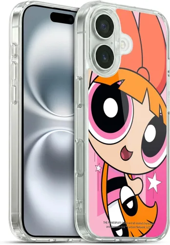 Vista 119 de Head Case Designs Funda de gel suave con licencia oficial de The Powerpuff Girls Blossom Graphics compatible con Apple iPhone 7 Plus/iPhone 8 Plus