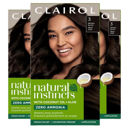 Vista 17 de Clairol Natural Instincts - Tinte semipermanente para el cabello, color negro 2, paquete de 1 unidad