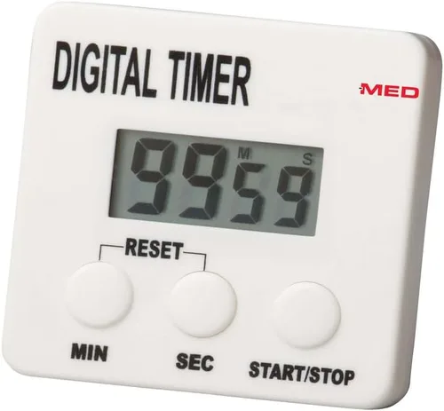 Temporizador digital médico profesional con alarma temporizador multifuncional recordatorio para medicamentos, deportes, cocina, cocina