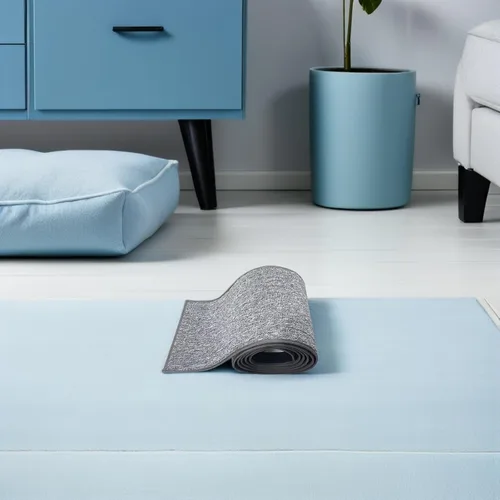 Vista 7 de Didiseaon Alfombrilla antideslizante para ruedas de ejercicio para gatos, almohadilla de fieltro para mascotas pequeñas, alfombrilla de reducción