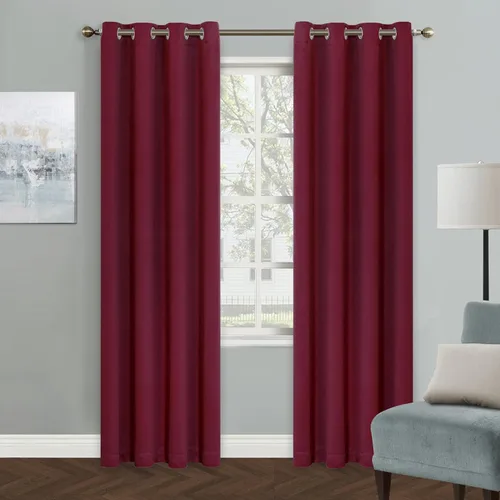 Vista 125 de MYSKY HOME - Cortinas opacas amarillas para sala de estar y dormitorio, cortinas de 84 pulgadas de largo, con ojales, cortinas de oscurecimiento