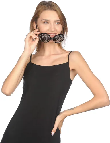 Vista 3 de Funcredible Gafas de sol para insectos, disfraz de polilla para Halloween, disfraz de polilla, disfraz de polilla, accesorios de disfraz de insectos