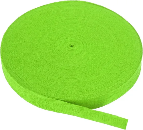 Vista 108 de PATIKIL Cinta de sarga de algodón de 1 pulgada, 50 yardas, cinta de algodón, cinta de encuadernación al bies, cinta de espiga para costura, Verde
