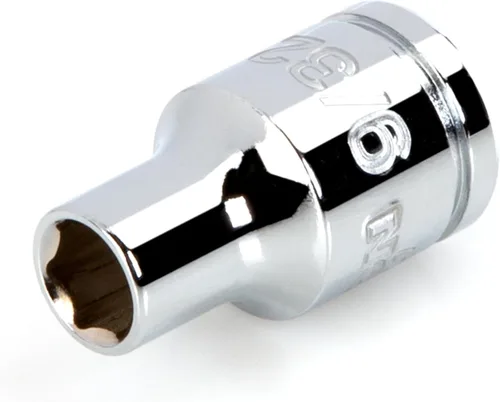 Vista 25 de TEKTON Unidad de 3/8 pulgadas x 1 pulgada de enchufe semiprofundo de 6 puntos SHD14025