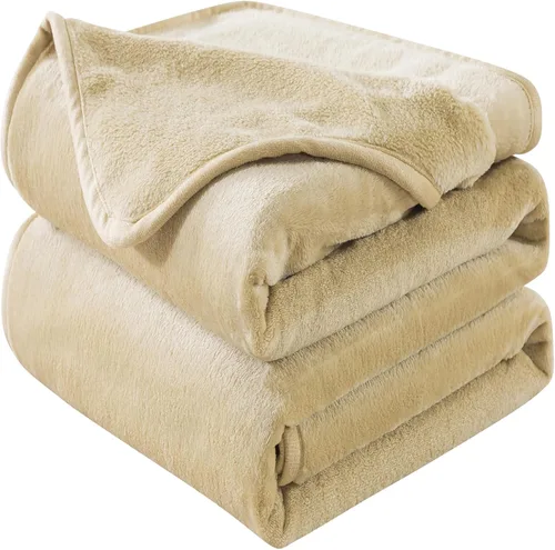 Vista 22 de Manta Snuggle Sac extra mullida, manta de forro polar para viajes, manta para sofá, cama, sofá, manta cálida y suave con patrón a rayas, 50 x 60