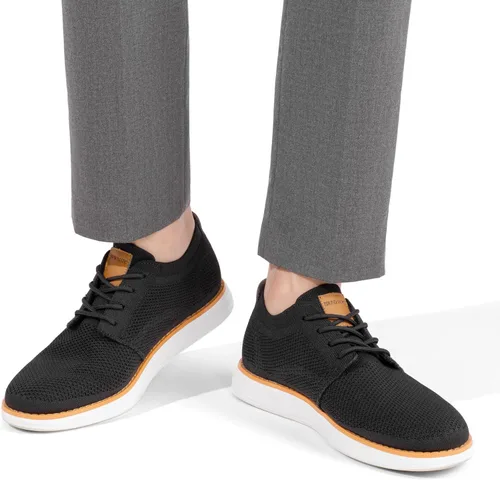 Vista 7 de Bruno Marc Zapatillas de malla para hombre Oxfords ligeras