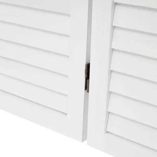 Vista 8 de Pantalla divisora de habitación de 3 paneles, pantalla corta de madera plegable de privacidad, divisor de habitación pequeño para el hogar