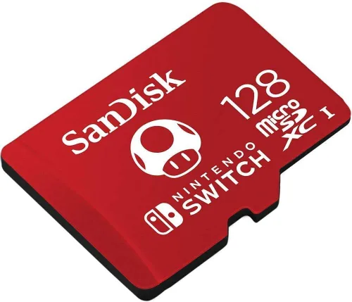 Vista 3 de SanDisk - Tarjeta de memoria Micro SDSwitch Lite de 128 GB para Nintendo Switch SDSQXAO-128G-GNCZN con 1 lector de tarjetas TFMicroSDXC
