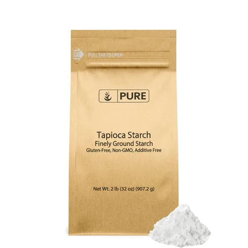 Vista 6 de Pure Original Ingredients Almidón de tapioca (8 oz) Sin gluten, sin OMG, básico de cocina, harina de tapioca
