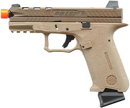 Poseidon Orion Performance Series GBB Semi/Full Auto Airsoft Pistol No.1 - TAN