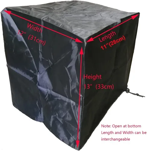 Vista 4 de Funda para freidora de aire profundo, comprueba todos los tamaños aquí, paño impermeable para electrodomésticos para olla caliente instantánea