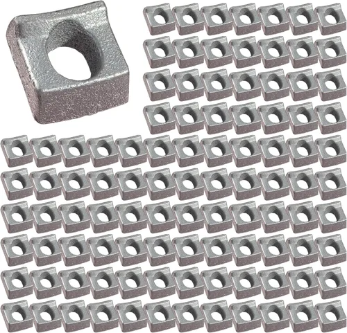 Vista 4 de A.A Paquete de 5 cuñas de sujeción para rueda y borde para casa móvil, remolque de construcción Lowboy (5)