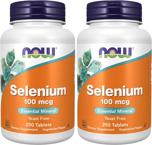 Vista 9 de NOW Foods Suplementos, Selenio (L-Selenometionina) 100 mcg, Mineral Esencial*, 250 Tabletas