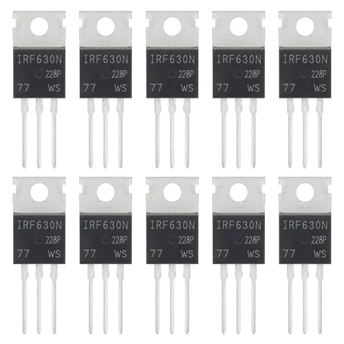 Vista 9 de 2N2222 2N2222A Transistores amplificadores NPN de silicio TO-92 60V 800mA (Paquete de 200 piezas)