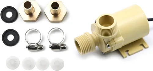 Vista 3 de 12V Solar Hot Water Circulating High Temperature Solar Circulation Brushless Motor Brushless Motor Water