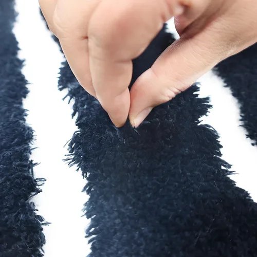 Vista 5 de Amelia - Tapete de microfibra para baño, suave y absorbente, de secado rápido, antideslizante, para ducha, bañera e inodoro, 17 x 24 pulgadas