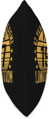 Vista 2 de Retro 67th Birthday Gifts Men Women Throw Pillow, 16x16, Multicolor