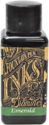 Vista 42 de Tinta embotellada para pluma estilográfica Diamine, 30 ml - Ámbar