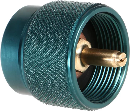 Vista 7 de LIXADA Adaptador de estufa de camping 1L de propano al aire libre pequeño tanque entrada EN417 Lindal salida de la válvula