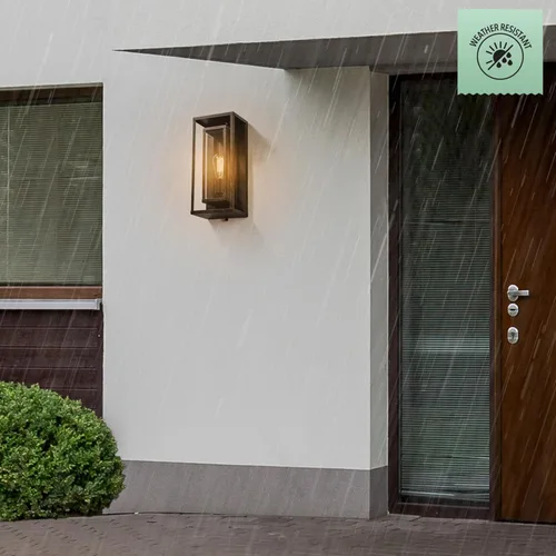 Vista 5 de Globe Electric 44209 Lámpara de pared para exteriores Leonidas 1-Luz, 44228, 60watts, 120 volts