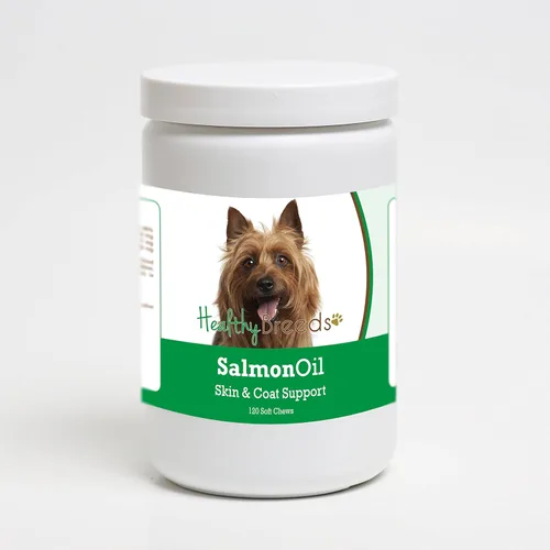 Vista 232 de Healthy Breeds Affenpinscher - Masticables suaves de aceite de salmón, 90