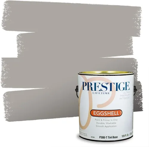 Vista 182 de PRESTIGE Paints - Pintura interior e imprimación en uno, 1 galón, cáscara de huevo, pimienta envejecida