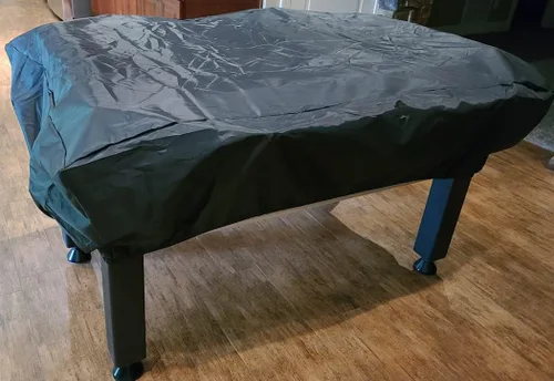 Vista 3 de J&C Funda de mesa de futbolín para exteriores, impermeable, 420D, con hebilla ajustable, para patio, fiesta, mesa de juego, para mesa de futbolín