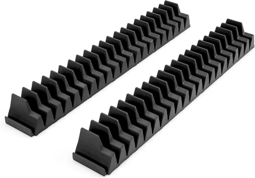 Vista 8 de TEKTON Juego de organizador de llaves modulares de 40 herramientas (rojo) OTM92240 Fabricado en Estados Unidos