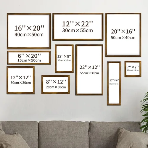 Vista 7 de Letrero enmarcado de madera con texto en inglés "When You Have You Have Everything" (When You Have You Have Everything), placa de madera con texto