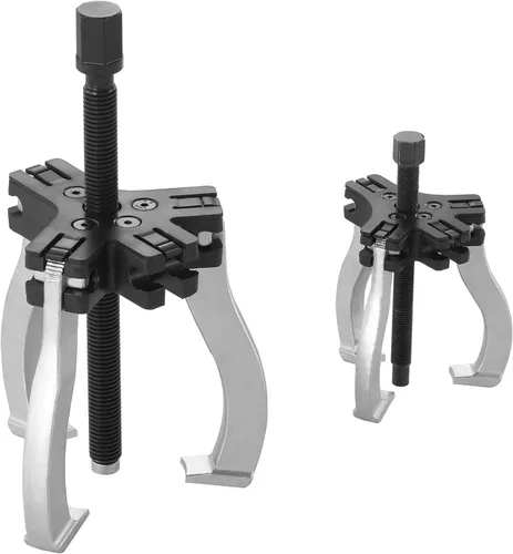 Vista 9 de VEVOR Juego de extractor de engranajes, kit de extractor de 3 y 7 pulgadas, herramienta de extracción de polea de volante con rodamientos