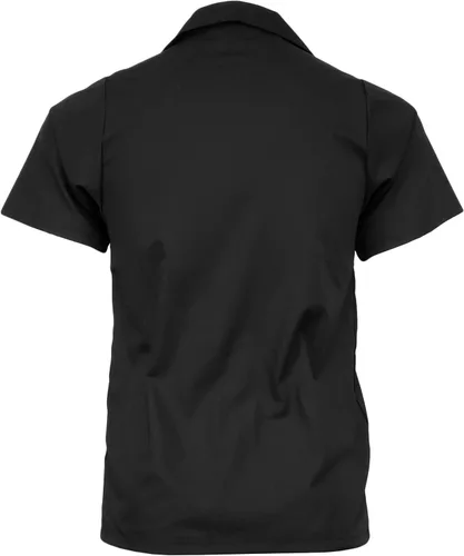 Vista 5 de ChefsCloset Unisex Cook Shirt, Snap Front Utility Kitchen/Chef Shirts for Men & Women Negro